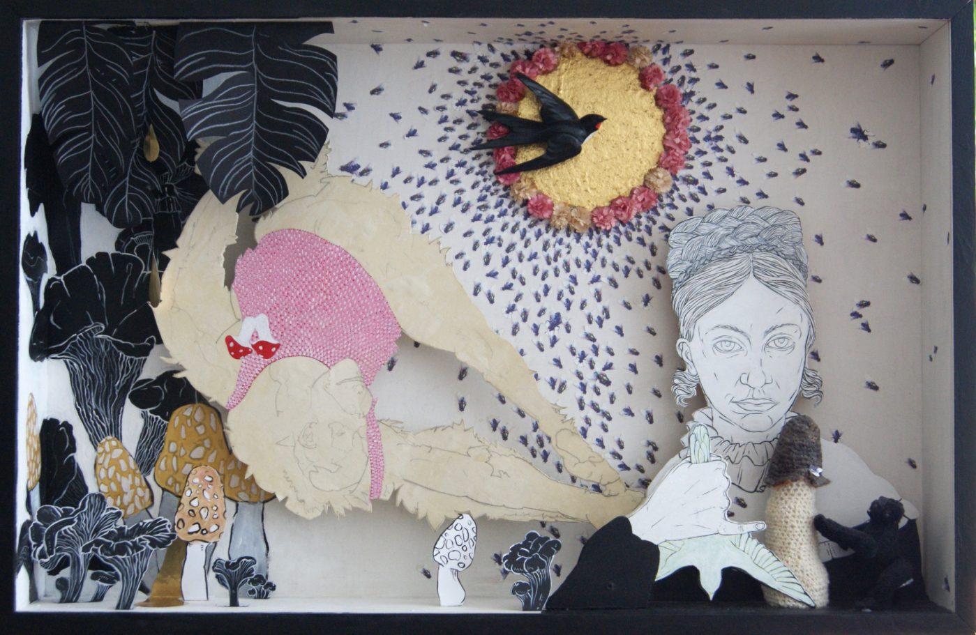 Diorama "Beauty is only skin deep"  2013, Felix Carl Annette Stier und Tamara Trölsch,