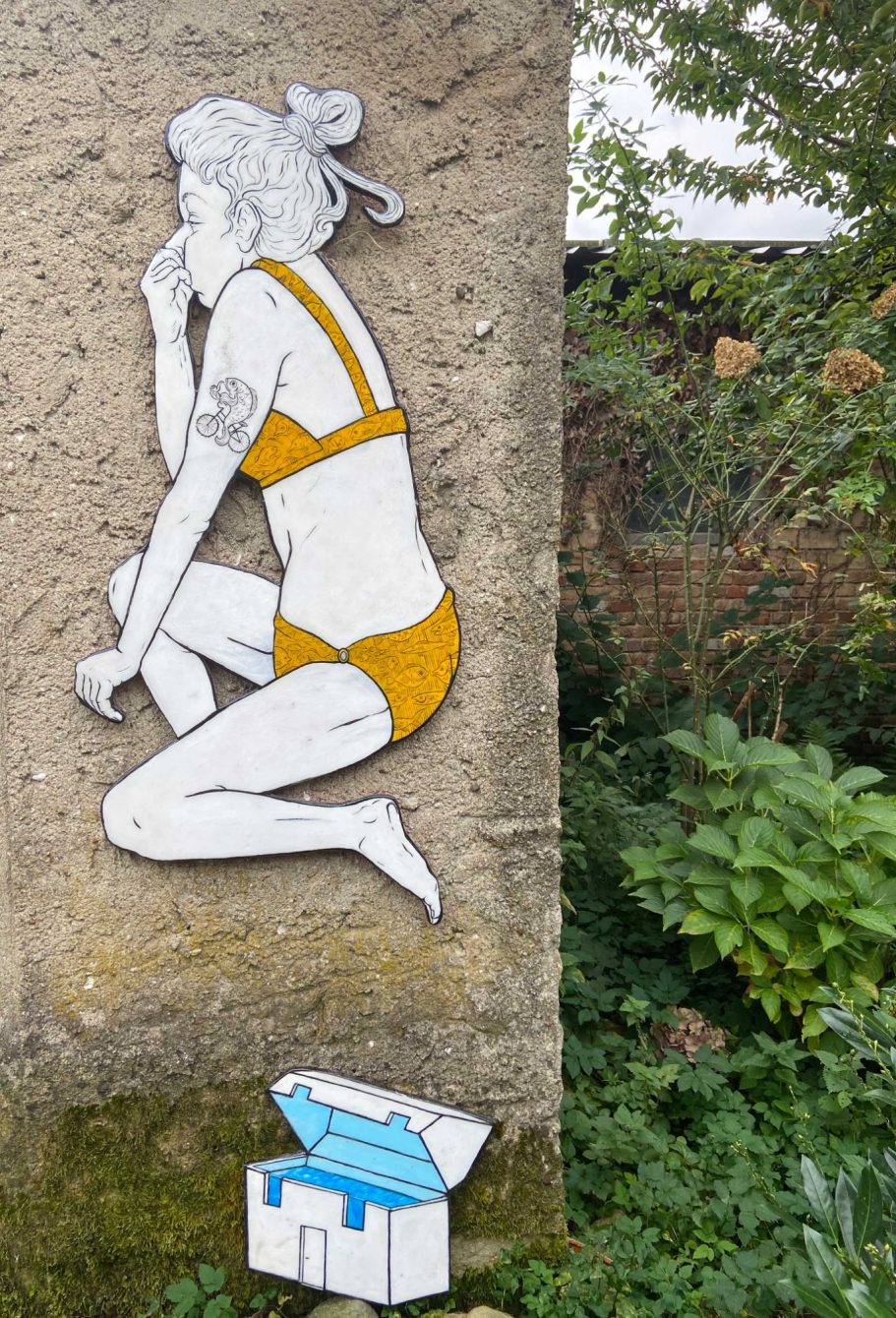  Sommerfrische Projekt in einem leerstehenden Bahnhof in Wusterhausen Dosse