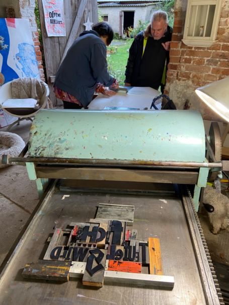 Andruckpresse Plamag
