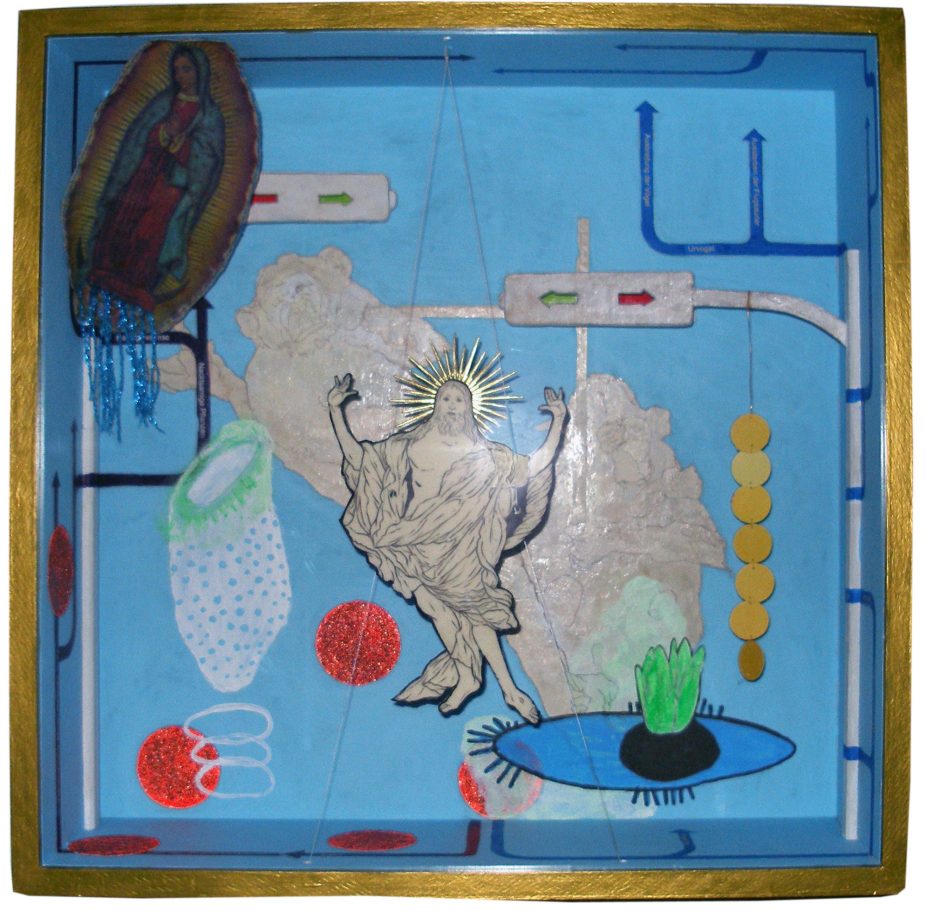 Diorama "Zeit"  2009, Felix Carl Annette Stier und Tamara Trölsch,