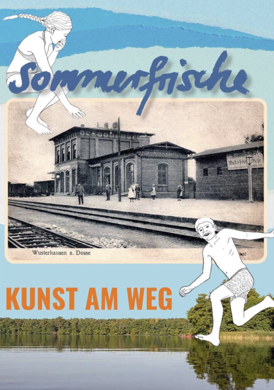  Sommerfrische Projekt in einem leerstehenden Bahnhof in Wusterhausen Dosse