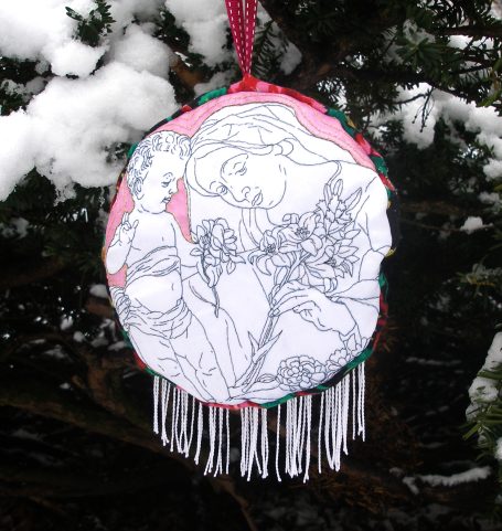 Lavendelkissen  Madonna