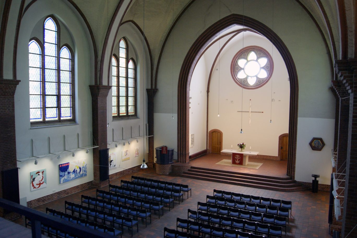 treuka.holy spirit, 2009
Kirche in Lichterfelde Berlin,
Felix Carl,Annette Stieger und Tamara Trölsch
