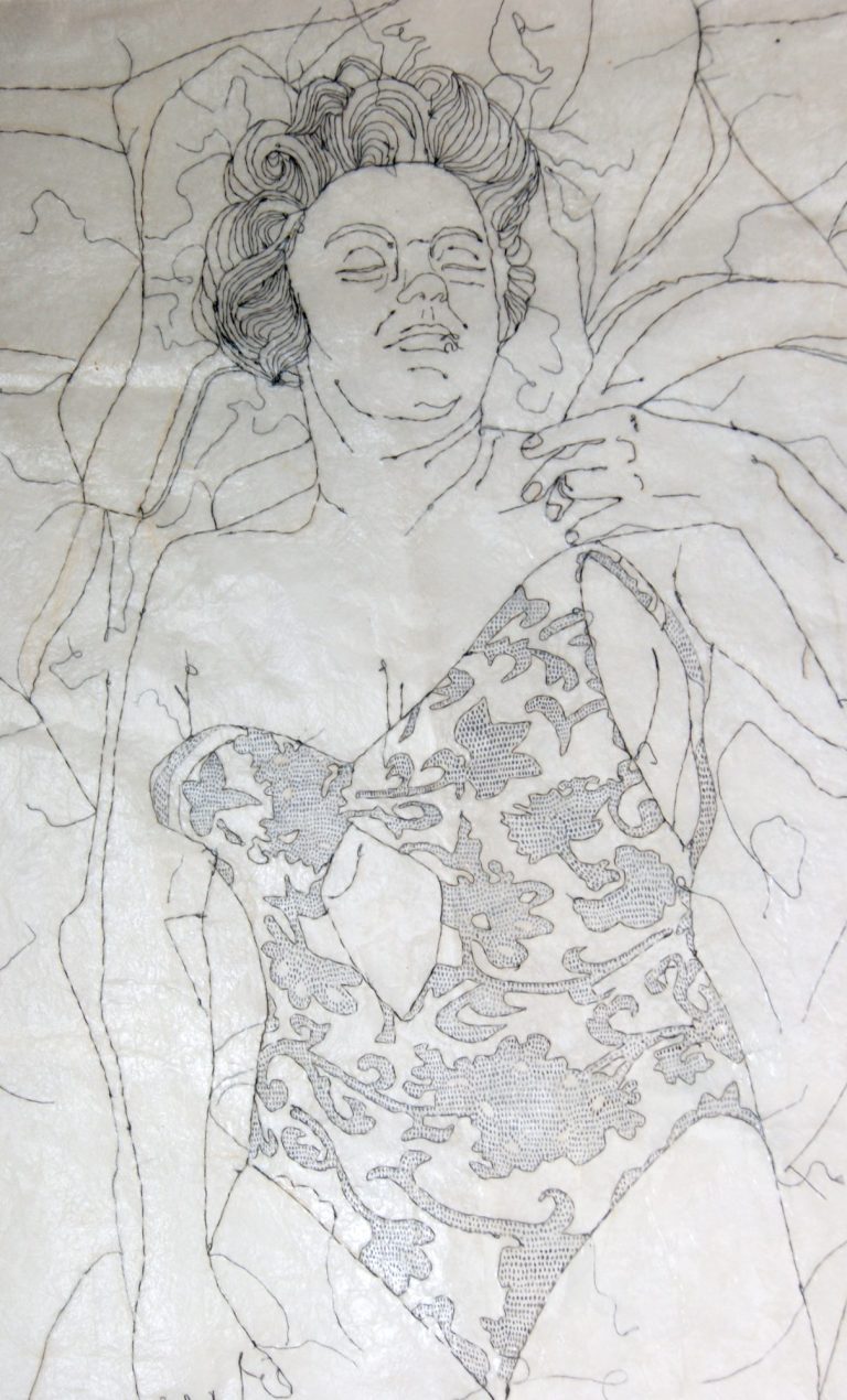 Stickbild Beach Queen, Detail