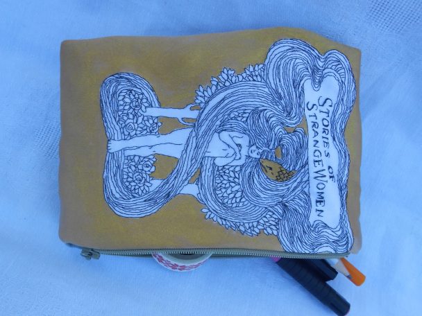 Federtasche mit Buchcover