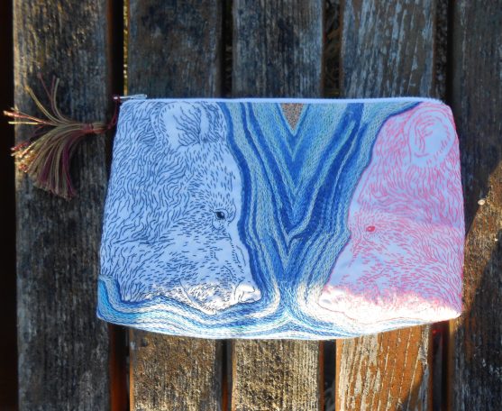 Kosmetiktasche mir Bären