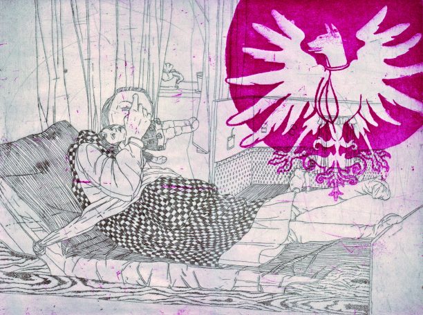 Radierung mit 2 Platten 2008